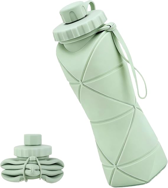 Collapsible Travel Water Bottle (600ml)