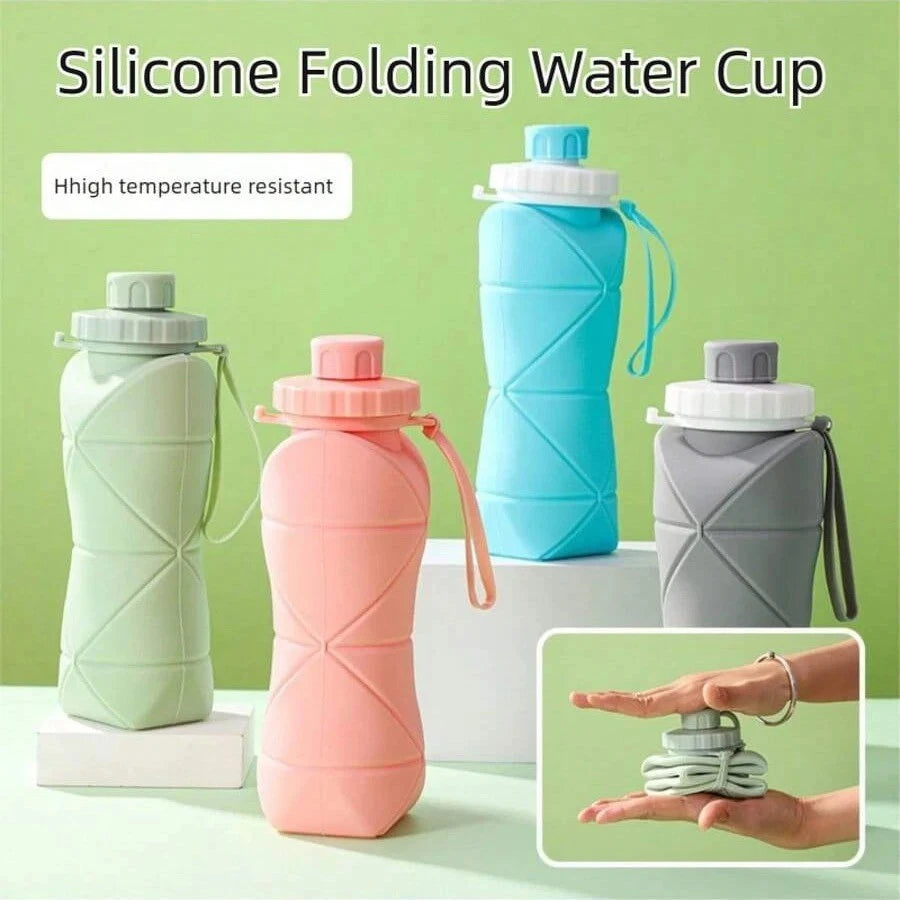 Collapsible Travel Water Bottle (600ml)