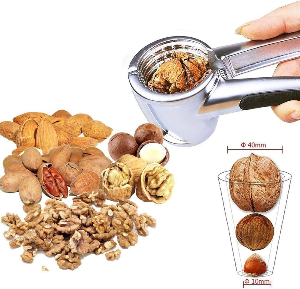 Elegant Walnut Cracker Tool – Premium Wooden Handle for Nuts